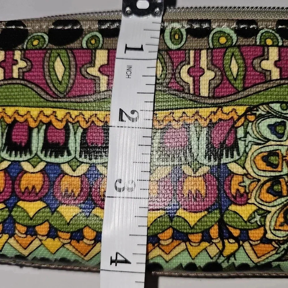 Sakroots Multicolor Zip Around Wallet - Picture 9 of 10